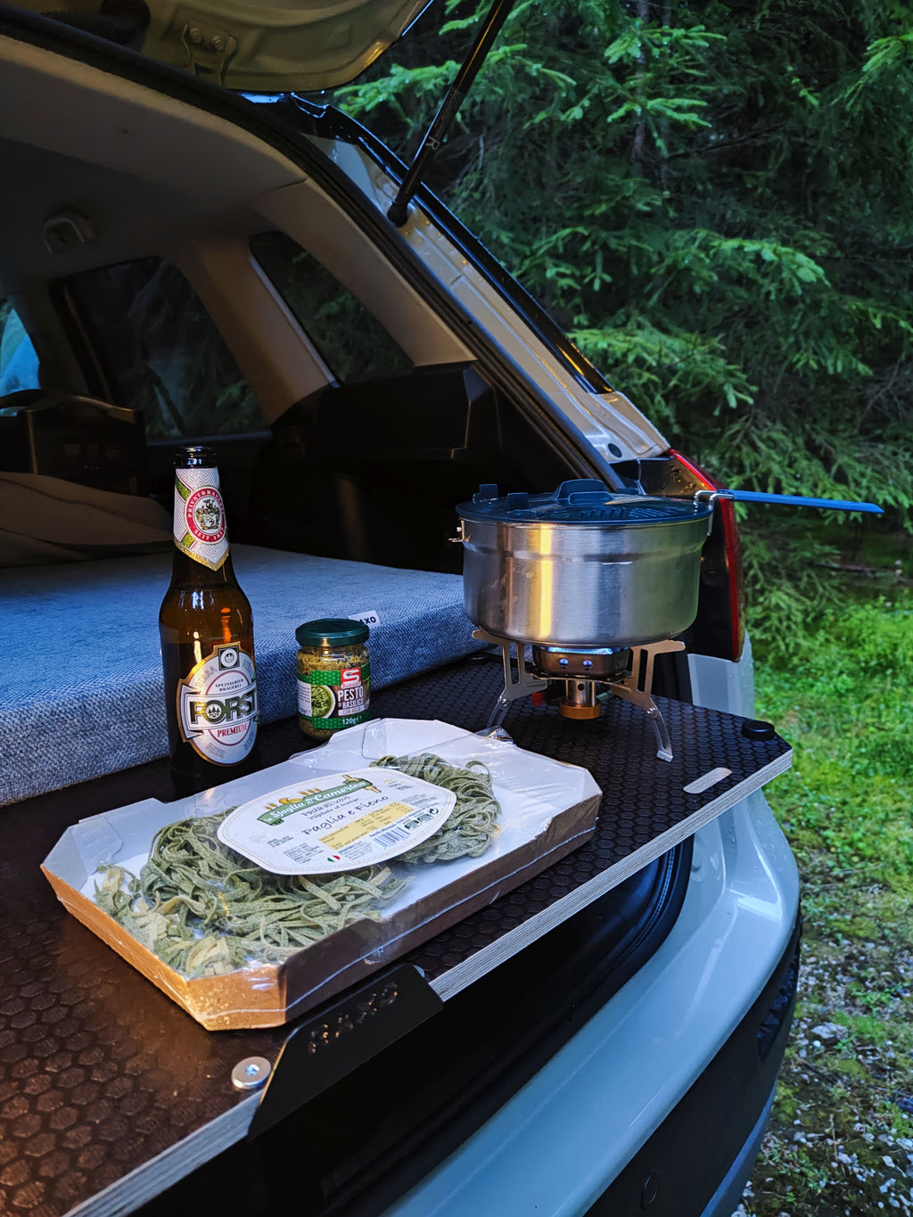 Raxo ESC Schlaf und Campingbox in der praktischen Tasche