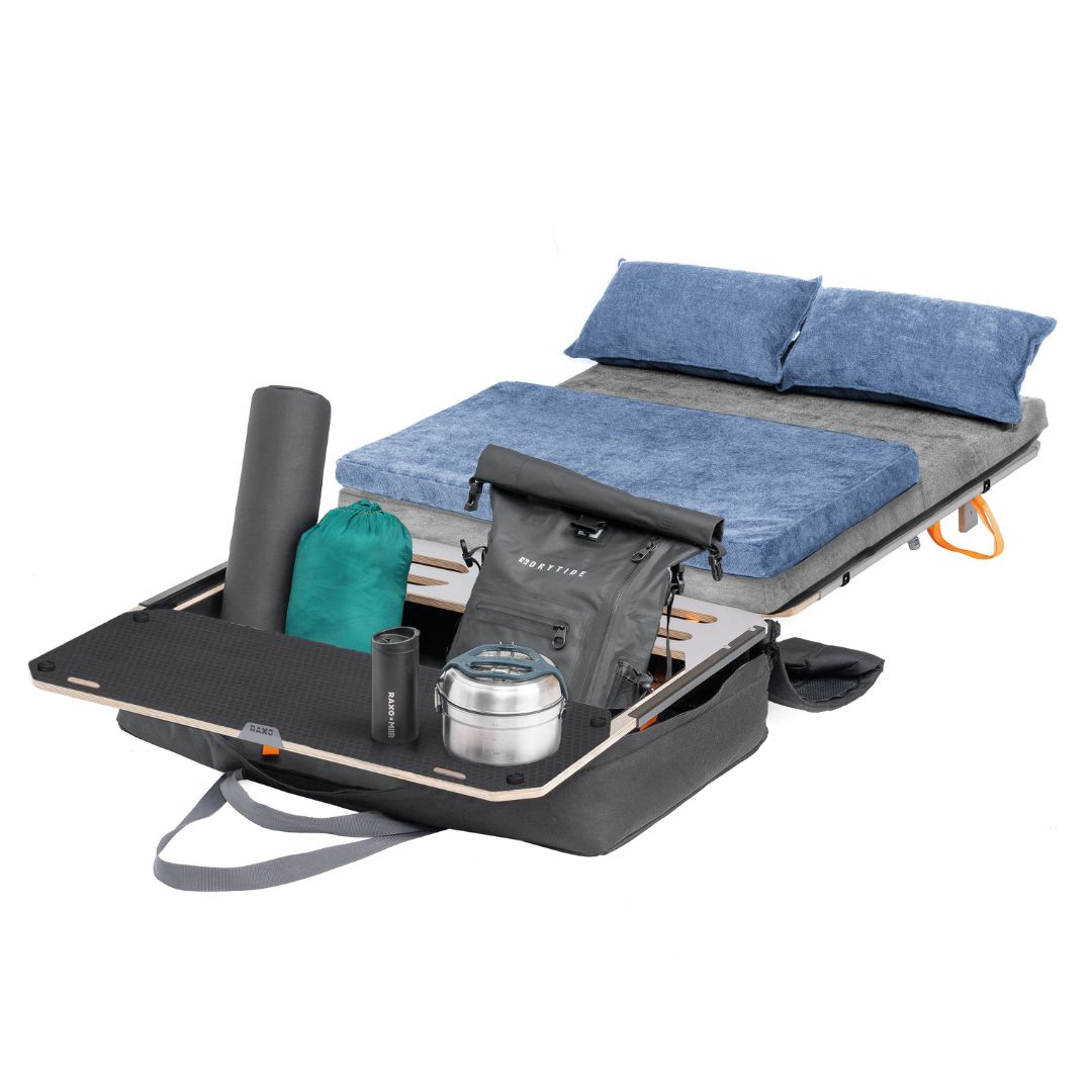 Raxo ESC Schlaf und Campingbox in der praktischen Tasche