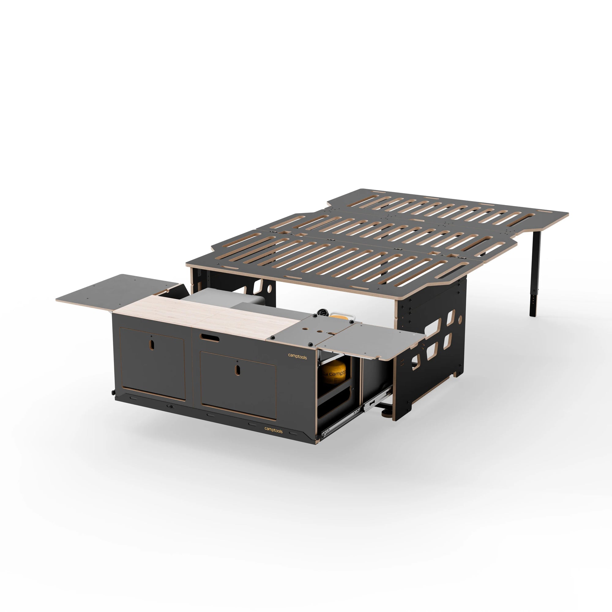 Camptools COSLEE Komplettset inkl. Küchenmodul, Wassersystem und Kühlbox