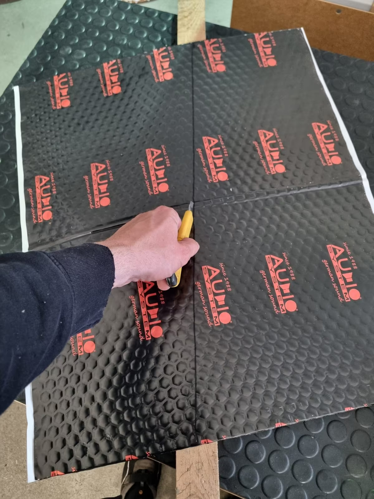 Audio System Alubutyl Anti Dröhn Dämmung