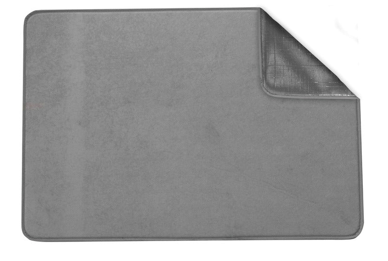 Hindermann Thermo-Unterlage für Haustiere 100 x 50 cm, hellgrau, rutschhemmend