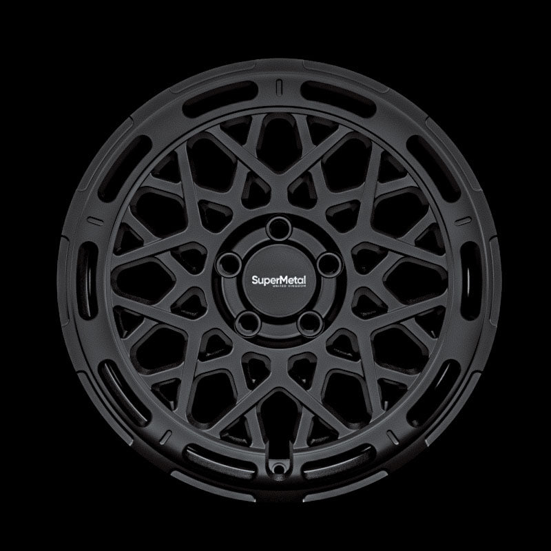 SuperMetal Wheels CAGE 18 Zoll VW T5 T6 T6.1 Schwarz Matt