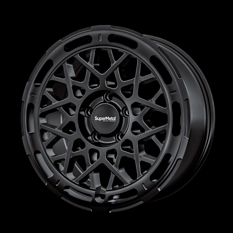 SuperMetal Wheels CAGE 18 Zoll VW T5 T6 T6.1 Schwarz Matt