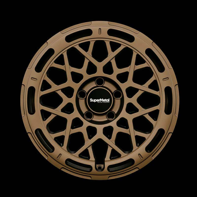 SuperMetal Wheels CAGE 18 Zoll VW T5 T6 T6.1 Bronze Matt
