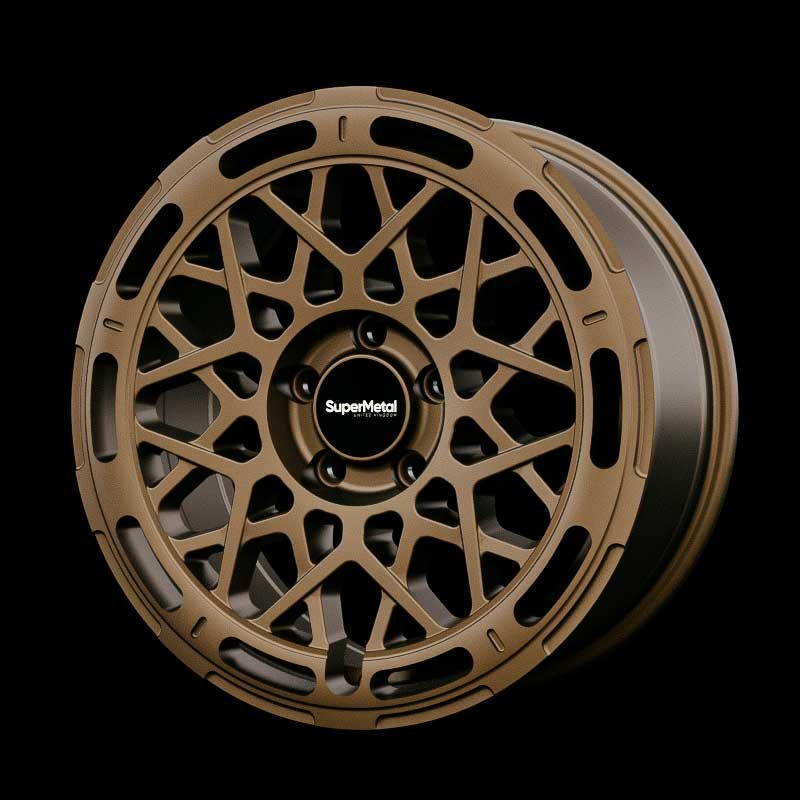 SuperMetal Wheels CAGE 18 Zoll VW T5 T6 T6.1 Bronze Matt