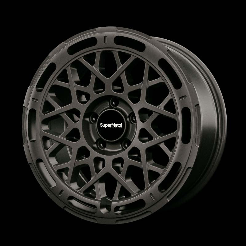 SuperMetal Wheels CAGE 18 Zoll VW T5 T6 T6.1 Grau Matt