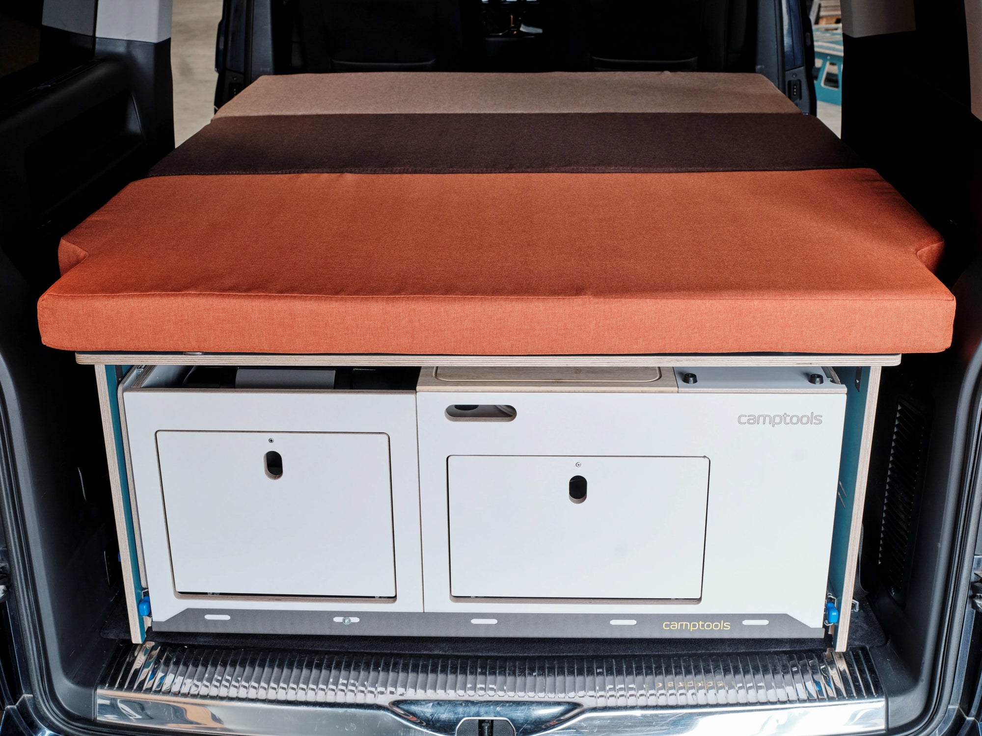 Camptools COSLEE Komplettset inkl. Küchenmodul, Wassersystem und Kühlbox