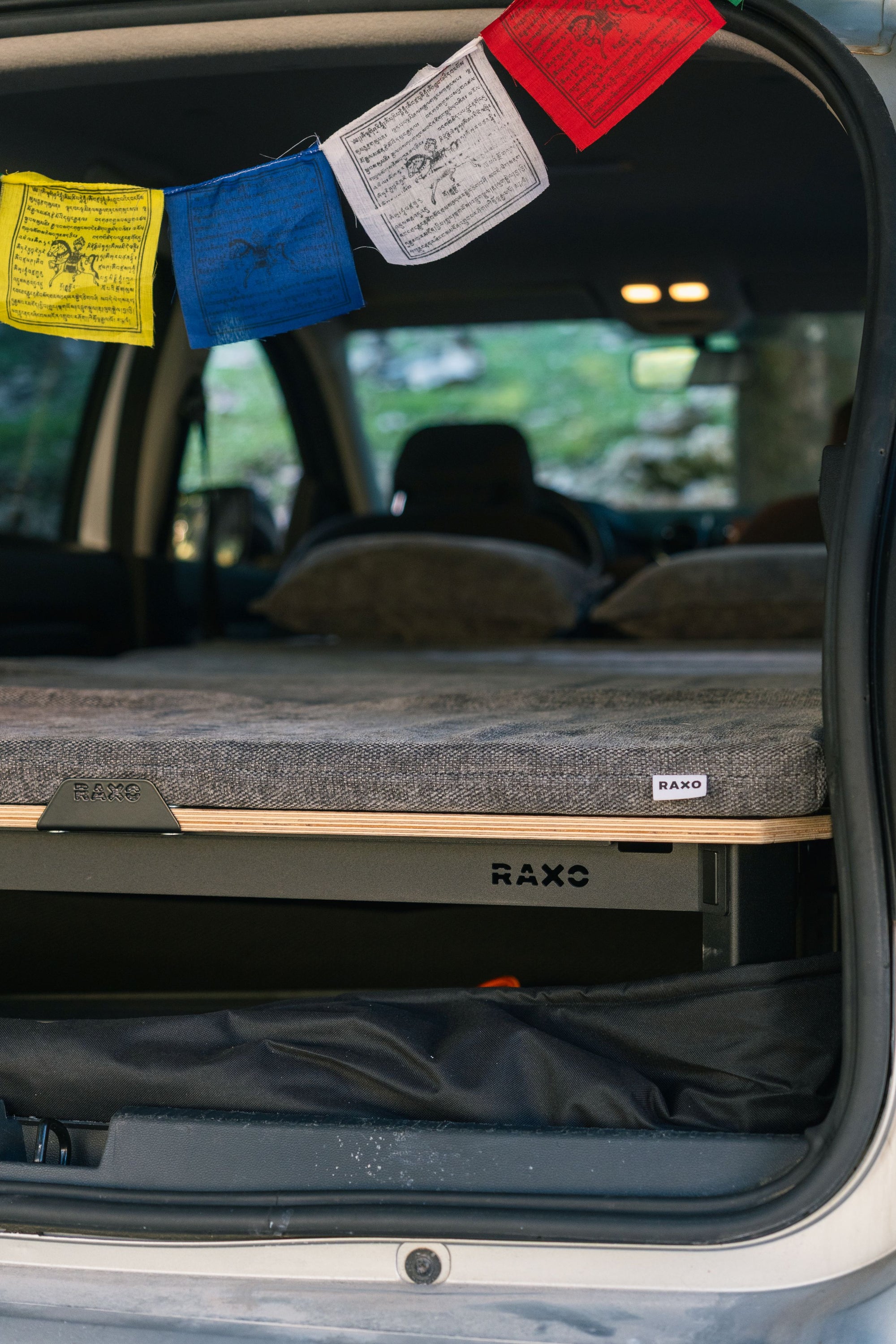 Raxo ESC Schlaf und Campingbox in der praktischen Tasche