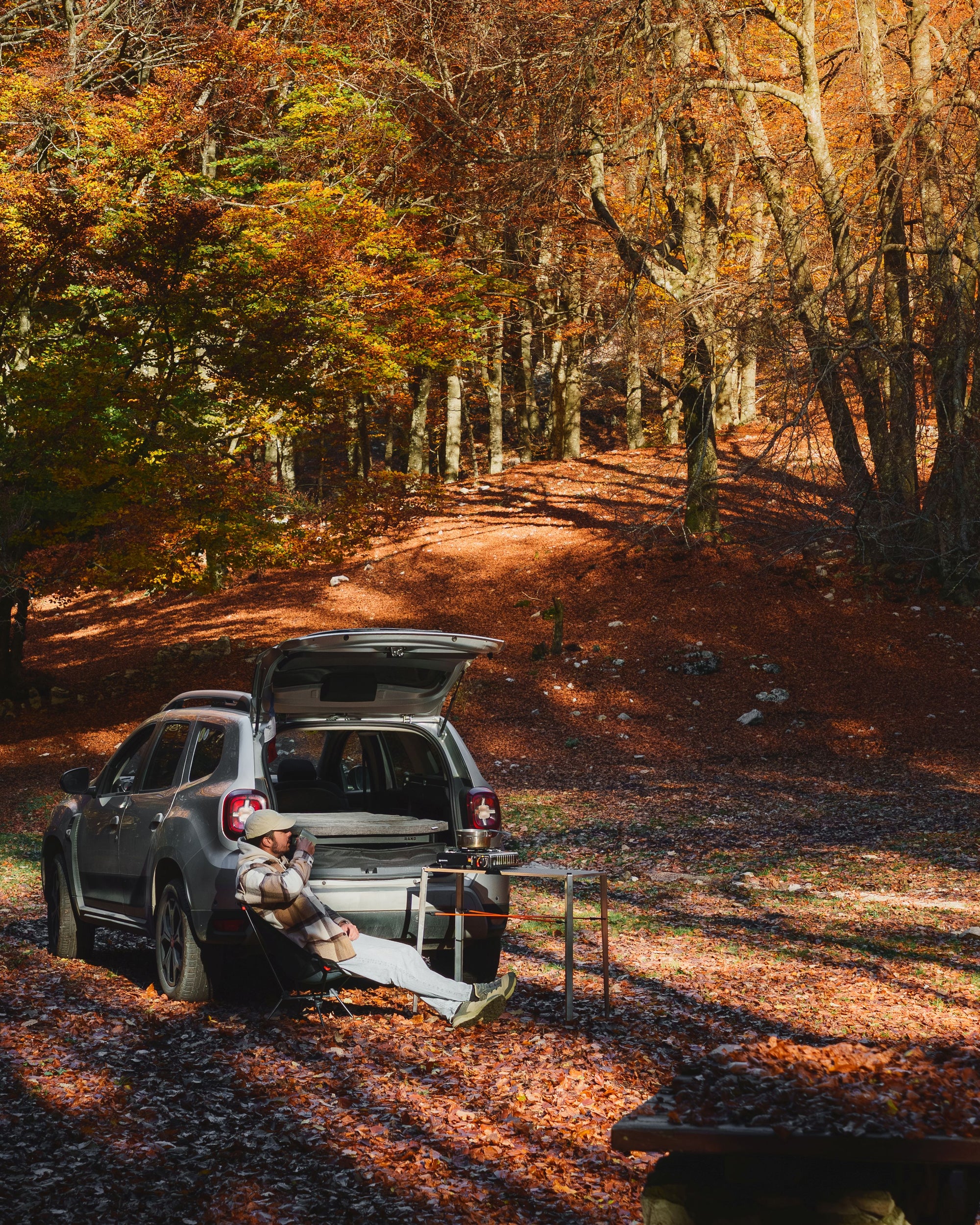 Raxo ESC Schlaf und Campingbox in der praktischen Tasche