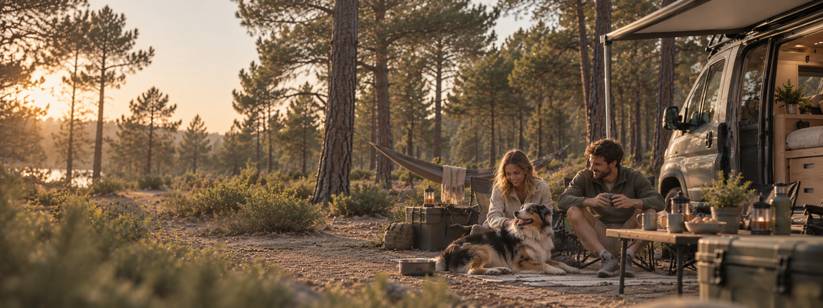 Camping mit Hund