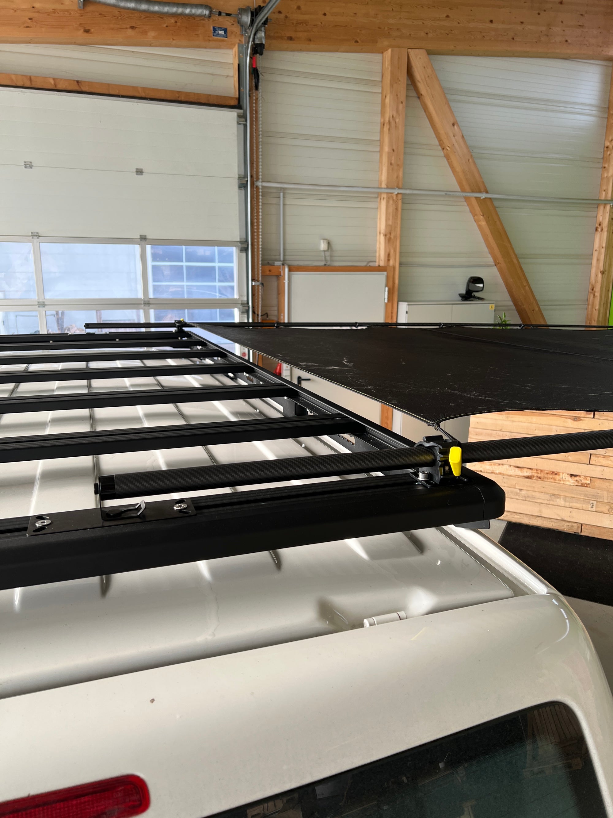 CAMPER & GO MARKISE - FLEX LINE Komplettset für Airholder Dachträger VW T5 und T6