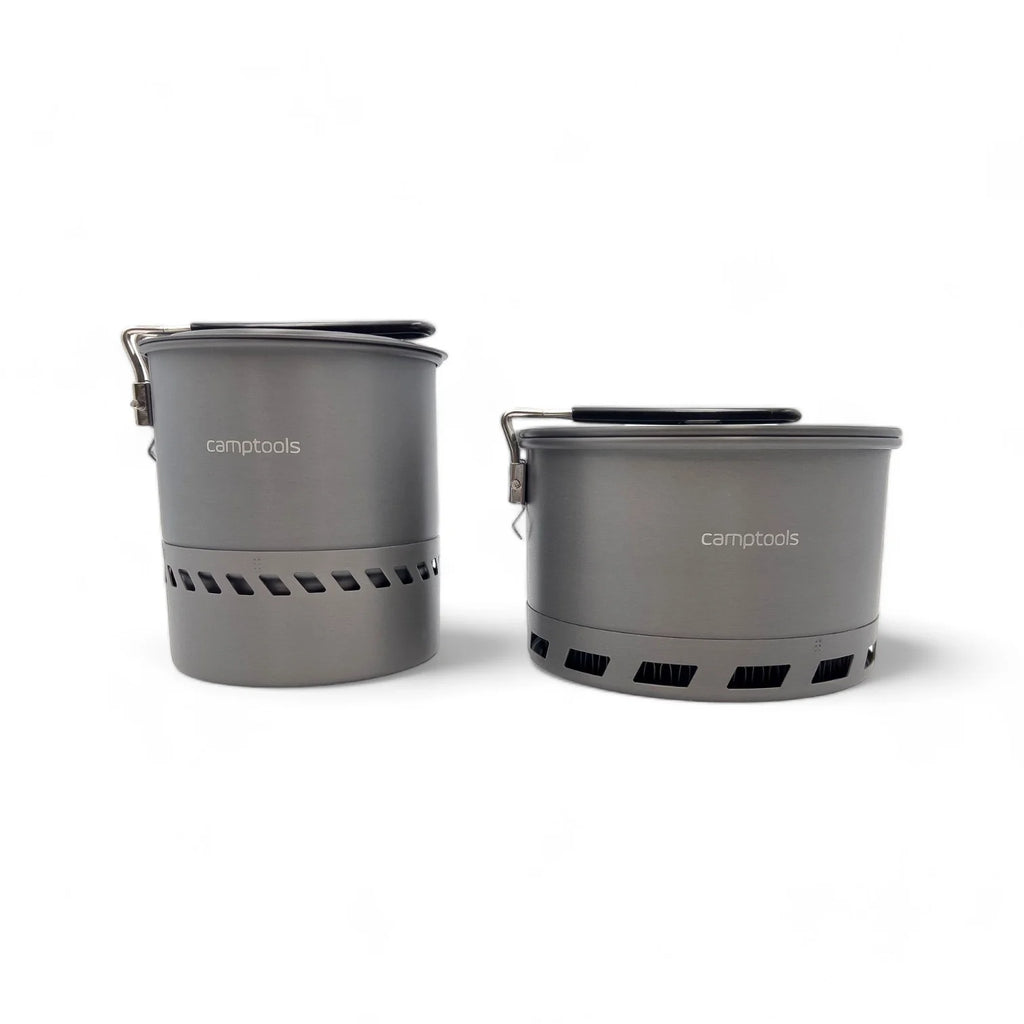 Kochtopf 1,8 oder 1,5 Liter mit Thermoring für Gaskocher perfekt zum Campen