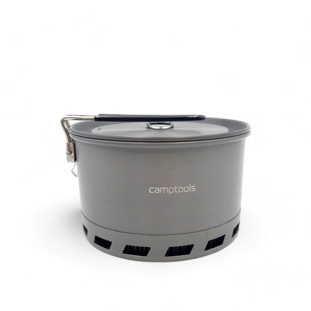 Kochtopf 1,8 oder 1,5 Liter mit Thermoring für Gaskocher perfekt zum Campen