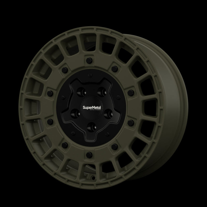 SuperMetal Wheels RIG 18 Zoll VW T5 T6 T6.1 Battle Green