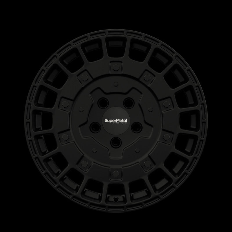 SuperMetal Wheels RIG 18 Zoll VW T5 T6 T6.1 Schwarz Matt