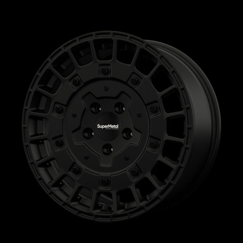 SuperMetal Wheels RIG 18 Zoll VW T5 T6 T6.1 Schwarz Matt