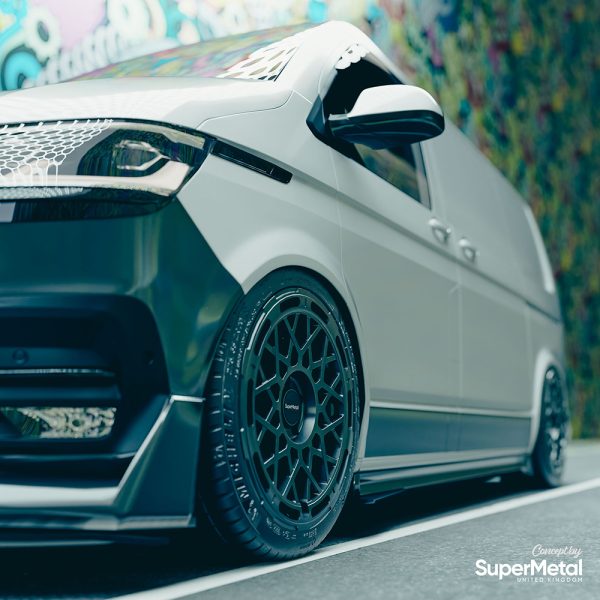 SuperMetal Wheels CAGE 18 Zoll VW T5 T6 T6.1 Bronze Matt