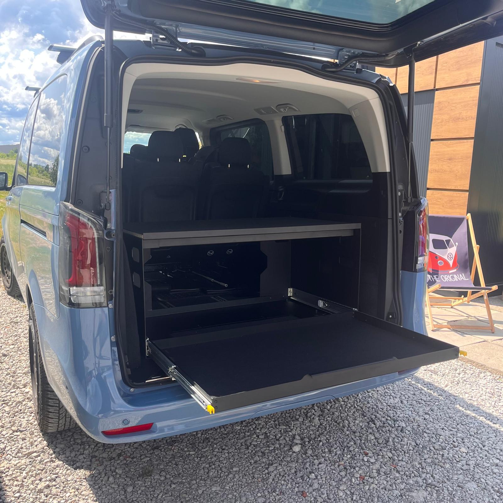 Heckbox mit Auszug Mercedes V-Klasse, Marco Polo, Viano