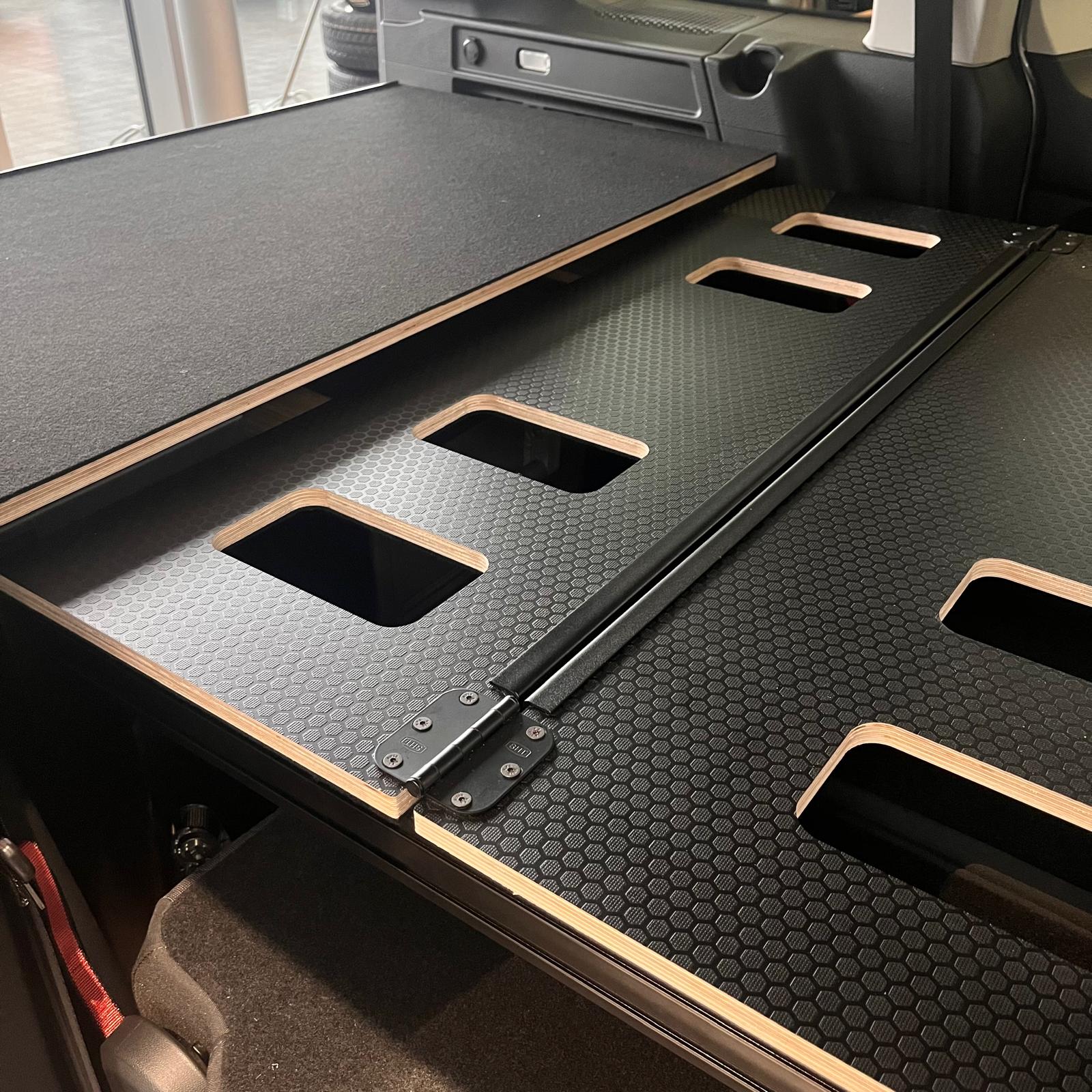 Heckauszug mit Schlafsystem VW Caddy und Caddy Maxi