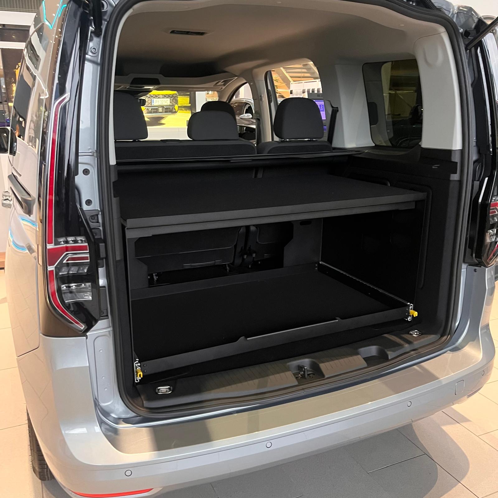 Heckauszug mit Schlafsystem VW Caddy und Caddy Maxi