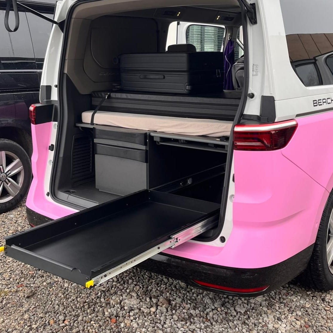 Heckauszug VW T7 California Beach Camper
